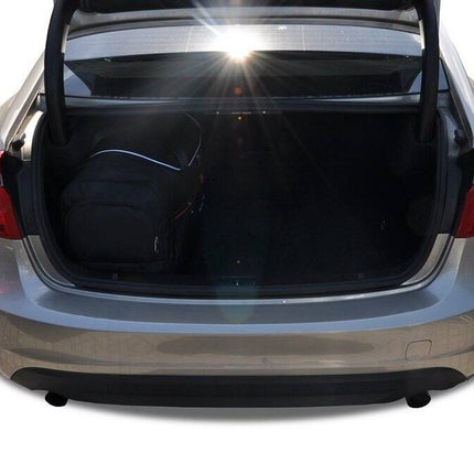 Kjust Reistassenset voor Volvo S60 Sedan 2010-2019 - Set van 4 Tassen met 2 Roltassen en 2 Vliegtuigtassen