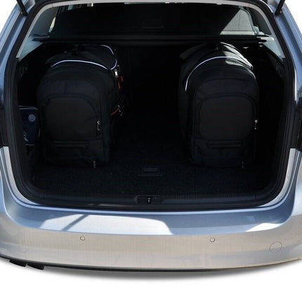 Kjust Reistassenset voor Volkswagen Passat Variant 2011-2014 - Set van 5 Tassen met 3 Roltassen en 2 Sporttassen