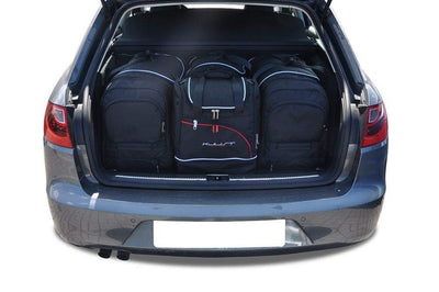 Kjust Reistassenset voor Seat Exeo ST stationwagen 2009-2013 - Set van 4 Tassen met 2 Roltassen en 2 Sporttassen