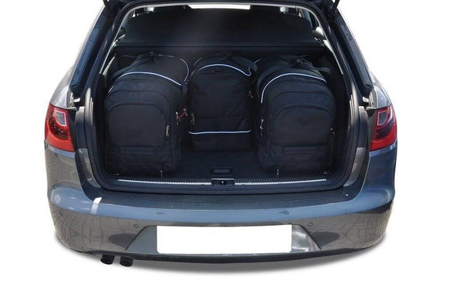Kjust Reistassenset voor Seat Exeo ST stationwagen 2009-2013 - Set van 4 Tassen met 2 Roltassen en 2 Sporttassen