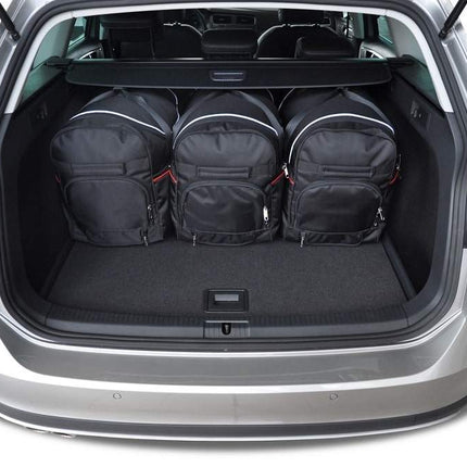 Kjust Reistassenset voor Volkswagen Golf Alltrack 2015-2020 - Set van 5 Tassen met 3 Roltassen en 2 Sporttassen