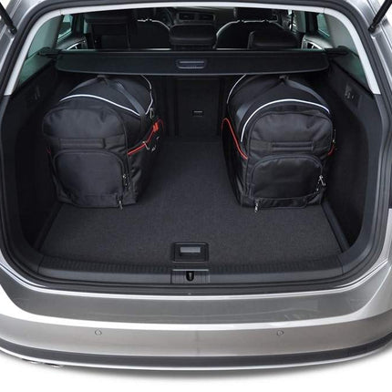 Kjust Reistassenset voor Volkswagen Golf Alltrack 2015-2020 - Set van 5 Tassen met 3 Roltassen en 2 Sporttassen