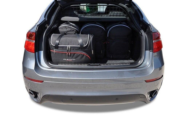 Kjust Reistassenset voor BMW X6 2008-2015 - Set van 5 Tassen met 3 Roltassen en 2 Vliegtuigtassen
