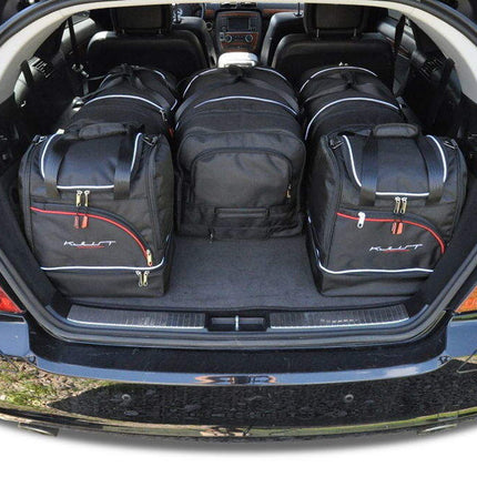 Kjust Reistassenset voor Mercedes Benz R-Klasse 2005-2015 - Set van 6 Tassen met 3 Roltassen en 3 Sporttassen