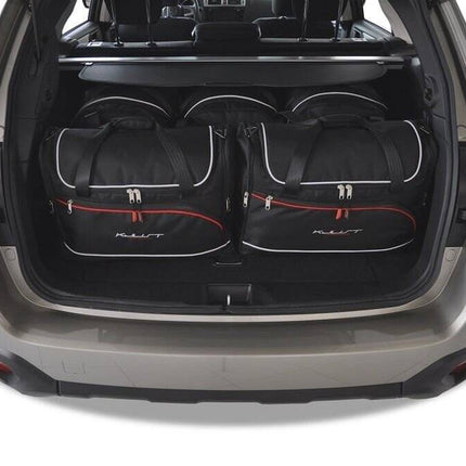 Kjust Reistassenset voor Subaru Legacy Outback 2015-2021 - Set van 5 Tassen met 3 Roltassen en 2 Vliegtuigtassen