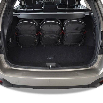 Kjust Reistassenset voor Subaru Legacy Outback 2015-2021 - Set van 5 Tassen met 3 Roltassen en 2 Vliegtuigtassen