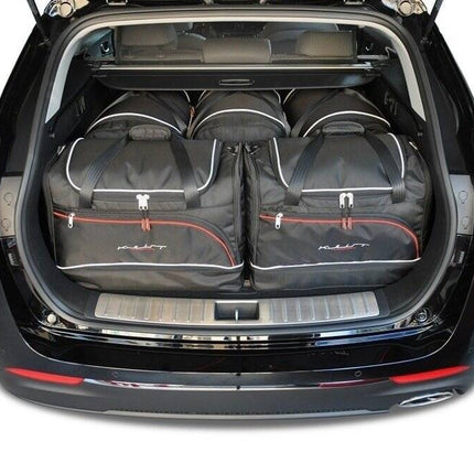 Kjust Reistassenset voor Kia Optima Sport Wagon vanaf 2016 - Set van 5 Tassen met 3 Roltassen en 2 Sporttassen