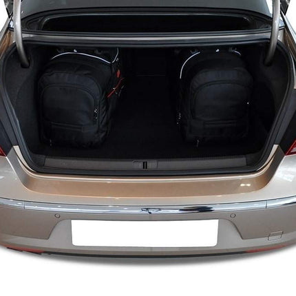 Kjust Reistassenset voor Volkswagen CC 2012-2017 - Set van 5 Tassen met 3 Roltassen en 2 Vliegtuigtassen