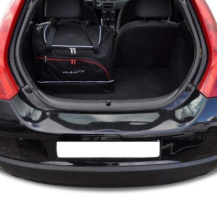 Kjust Reistassenset voor Volvo C30 2007-2013 - Set van 4 Tassen met 2 Sporttassen en 2 Vliegtuigtassen