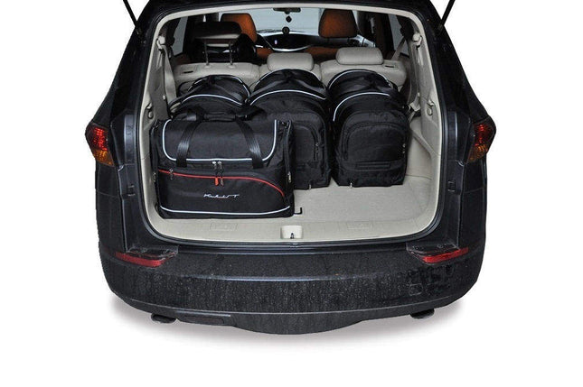 Kjust Reistassenset voor Subaru Tribeca 2006-2009 - Set van 5 Tassen met 3 Roltassen en 2 Vliegtuigtassen