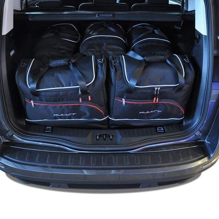 Kjust Reistassenset voor Ford S-Max 2015-2018 - Set van 5 Tassen met 3 Roltassen en 2 Sporttassen