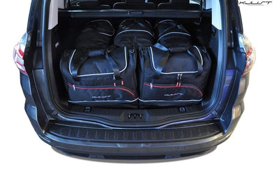 Kjust Reistassenset voor Ford S-Max 2015-2018 - Set van 5 Tassen met 3 Roltassen en 2 Sporttassen