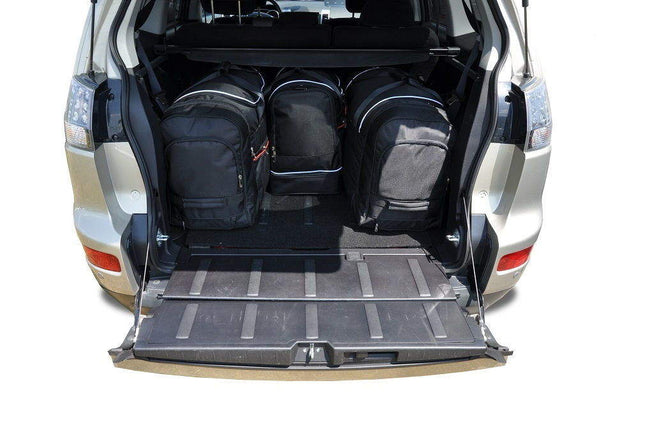 Kjust Reistassenset voor Mitsubishi Outlander 2007-2013 - Set van 4 Tassen met 2 Roltassen en 2 Sporttassen