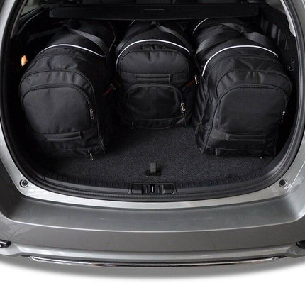 Kjust Reistassenset voor Toyota Auris Touring Sports 2013-2018 - Set van 4 Tassen met 3 Roltassen en 1 Sporttas