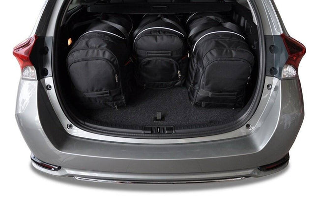 Kjust Reistassenset voor Toyota Auris Touring Sports 2013-2018 - Set van 4 Tassen met 3 Roltassen en 1 Sporttas