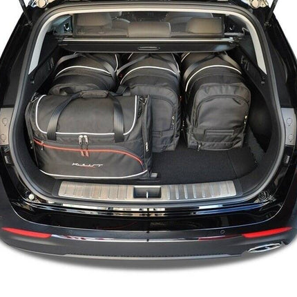 Kjust Reistassenset voor Kia Optima Sport Wagon vanaf 2016 - Set van 5 Tassen met 3 Roltassen en 2 Vliegtuigtassen