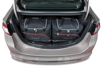 Kjust Reistassenset voor Ford Mondeo Sedan 2014-2022 - Set van 5 Tassen met 3 Roltassen en 2 Sporttassen