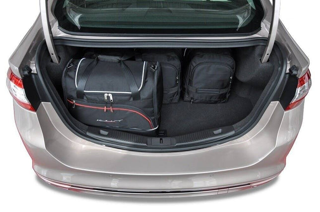Kjust Reistassenset voor Ford Mondeo Sedan 2014-2022 - Set van 5 Tassen met 3 Roltassen en 2 Sporttassen