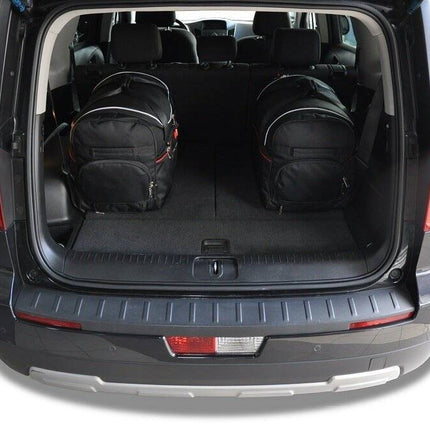 Kjust Reistassenset voor Chevrolet Orlando 2011-2018 - Set van 5 Tassen met 3 Roltassen en 2 Vliegtuigtassen