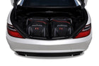 Kjust Reistassenset voor Mercedes Benz SLK 2011-2016 - Set van 2 Tassen met 2 Sporttassen