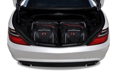 Kjust Reistassenset voor Mercedes Benz SLK 2011-2016 - Set van 2 Tassen met 2 Sporttassen