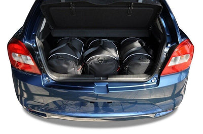 Kjust Reistassenset voor Suzuki Baleno 5-deurs vanaf 2016 - Set van 3 Tassen met 3 Sporttassen