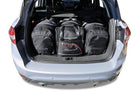 Kjust Reistassenset voor Ford Kuga 2008-2013 - Set van 4 Tassen met 2 Roltassen 1 Sporttas en 1 Vliegtuigtas
