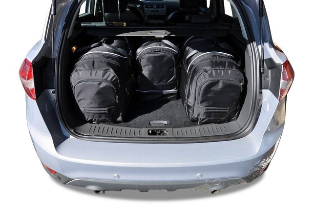 Kjust Reistassenset voor Ford Kuga 2008-2013 - Set van 4 Tassen met 2 Roltassen en 2 Sporttassen