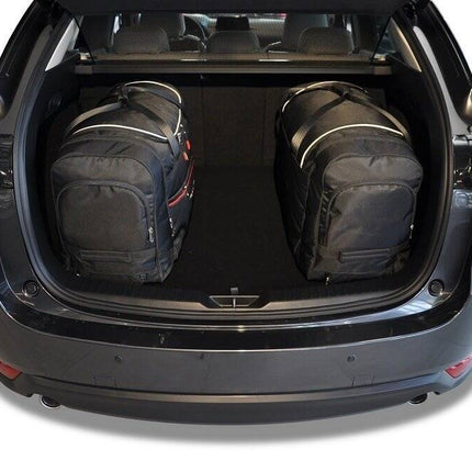Kjust Reistassenset voor Mazda CX-5 vanaf 2017 - Set van 4 Tassen met 3 Roltassen en 1 Sporttas