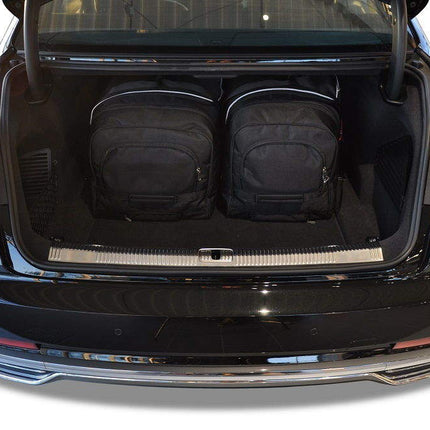Kjust Reistassenset voor Audi A8 Sedan vanaf 2018 - Set van 4 Tassen met 2 Roltassen en 2 Sporttassen