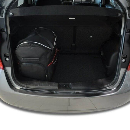 Kjust Reistassenset voor Nissan Note 5-deurs 2013-2020 - Set van 3 Tassen met 2 Roltassen en 1 Sporttas
