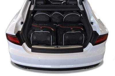 Kjust Reistassenset voor Audi A7 Sportback 2010-2018 - Set van 5 Tassen met 2 Roltassen en 3 Sporttassen