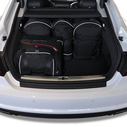 Kjust Reistassenset voor Audi A7 Sportback 2010-2018 - Set van 5 Tassen met 2 Roltassen en 3 Sporttassen