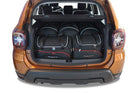 Kjust Reistassenset voor Dacia Duster 2018-2024 - Set van 5 Tassen met 3 Roltassen en 2 Vliegtuigtassen