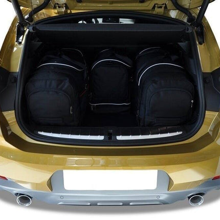 Kjust Reistassenset voor BMW X2 2018-2023 - Set van 4 Tassen met 2 Roltassen en 2 Sporttassen