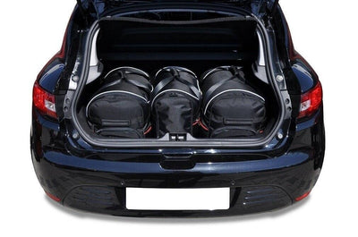 Kjust Reistassenset voor Renault Clio 5-deurs 2012-2019 - Set van 3 Tassen met 2 Roltassen en 1 Sporttas