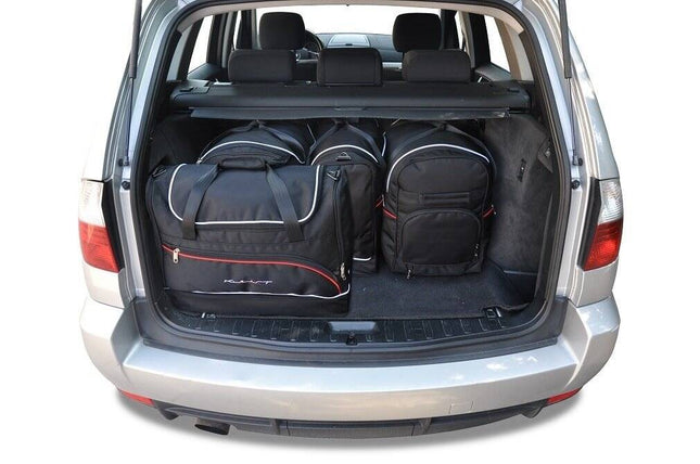 Kjust Reistassenset voor BMW X3 2003-2011 - Set van 5 Tassen met 2 Roltassen en 3 Sporttassen