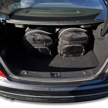 Kjust Reistassenset voor Mercedes Benz C-Klasse coupe 2011-2016 - Set van 4 Tassen met 2 Roltassen en 2 Sporttassen