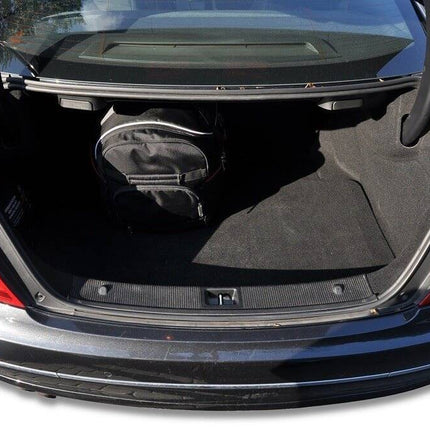 Kjust Reistassenset voor Mercedes Benz C-Klasse coupe 2011-2016 - Set van 4 Tassen met 2 Roltassen en 2 Sporttassen
