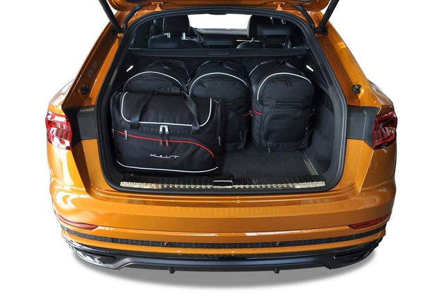 Kjust Reistassenset voor Audi Q7 vanaf 2015 - Set van 5 Tassen met 3 Roltassen en 2 Vliegtuigtassen