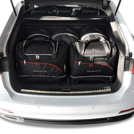 Kjust Reistassenset voor Audi A6 Avant 2018-2024 - Set van 5 Tassen met 3 Roltassen en 2 Sporttassen
