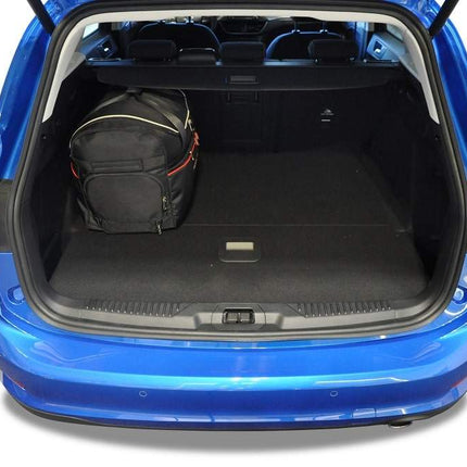 Kjust Reistassenset voor Ford Focus Wagon vanaf 2018 - Set van 5 Tassen met 3 Roltassen en 2 Sporttassen