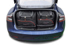 Kjust Reistassenset voor Tesla Model 3 2016-2023 - Set van 5 Tassen met 2 Roltassen en 3 Sporttassen