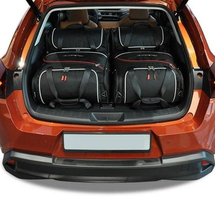 Kjust Reistassenset voor Lexus UX 2018-2024 - Set van 5 Tassen met 5 Vliegtuigtassen