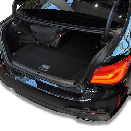 Kjust Reistassenset voor BMW 5 serie Sedan 2017-2023 - Set van 4 Tassen met 2 Roltassen en 2 Vliegtuigtassen
