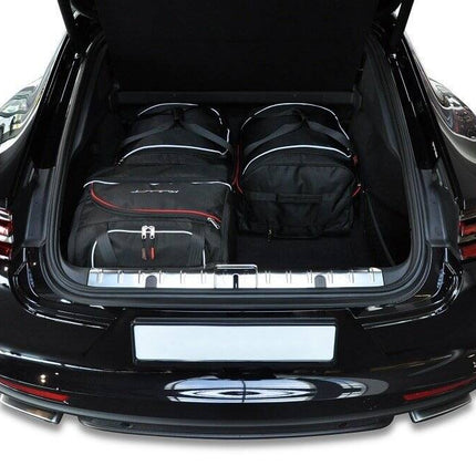 Kjust Reistassenset voor Porsche Panamera 2017-2023 - Set van 4 Tassen met 2 Roltassen en 2 Sporttassen