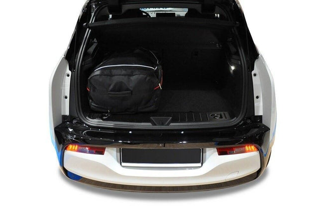 Kjust Reistassenset voor BMW i3 coupe 2013-2022 - Set van 2 Tassen met 2 Roltassen