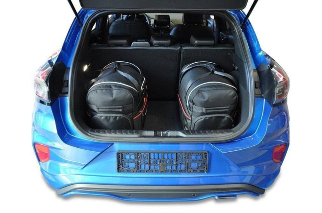 Kjust Reistassenset voor Ford Puma vanaf 2019 - Set van 3 Tassen met 2 Roltassen en 1 Sporttas
