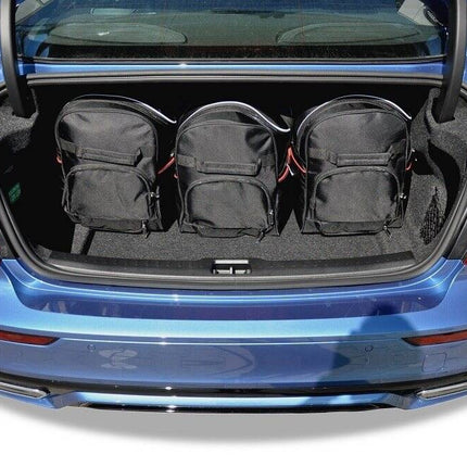 Kjust Reistassenset voor Volvo S60 Sedan 2019-2024 - Set van 5 Tassen met 3 Roltassen en 2 Vliegtuigtassen