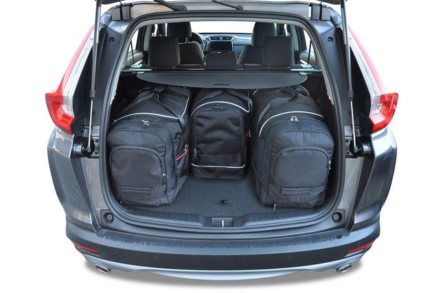 Kjust Reistassenset voor Honda CRV vanaf 2018 - Set van 4 Tassen met 2 Roltassen en 2 Sporttassen